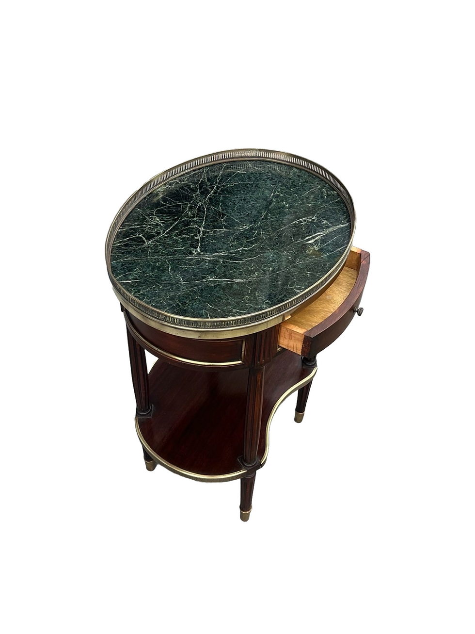 Thumbnail: Pair of Louis XVI style bedside cabinets / side tables