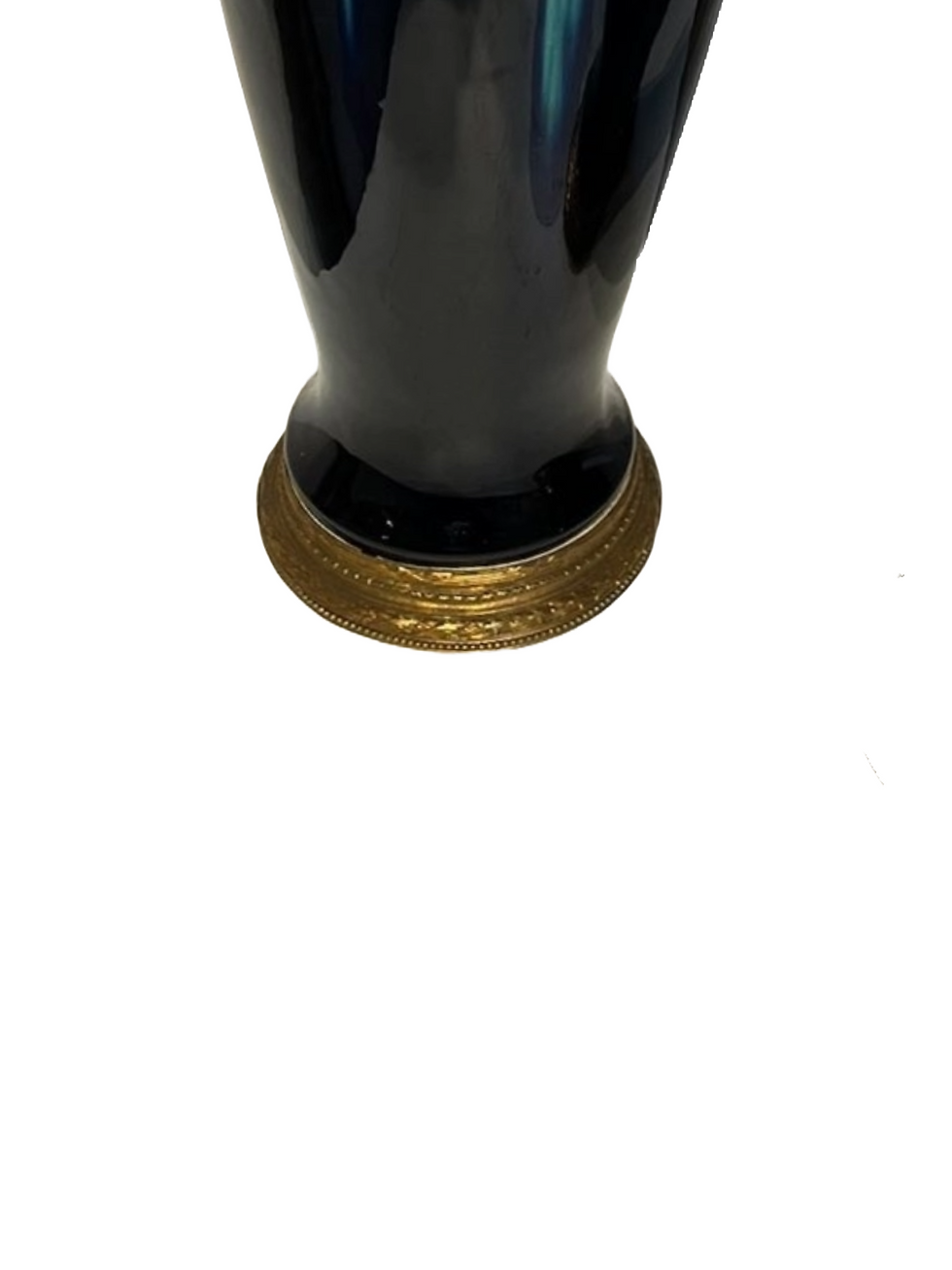Thumbnail: Serves - a pair of large blue vases