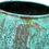 Thumbnail: Large circular copper vessel / garden planter