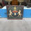 Thumbnail: Carved coat of arms depicting unicorns