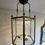 Thumbnail: Large hexagonal hall lantern