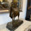Thumbnail: Large antique bronze bull