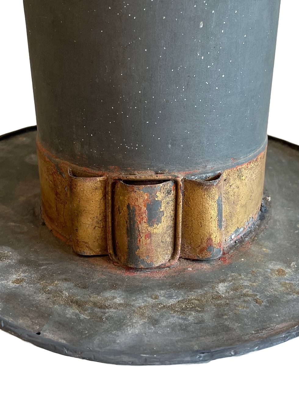 Thumbnail: Trade sign - 19th century tole top hat shop sign