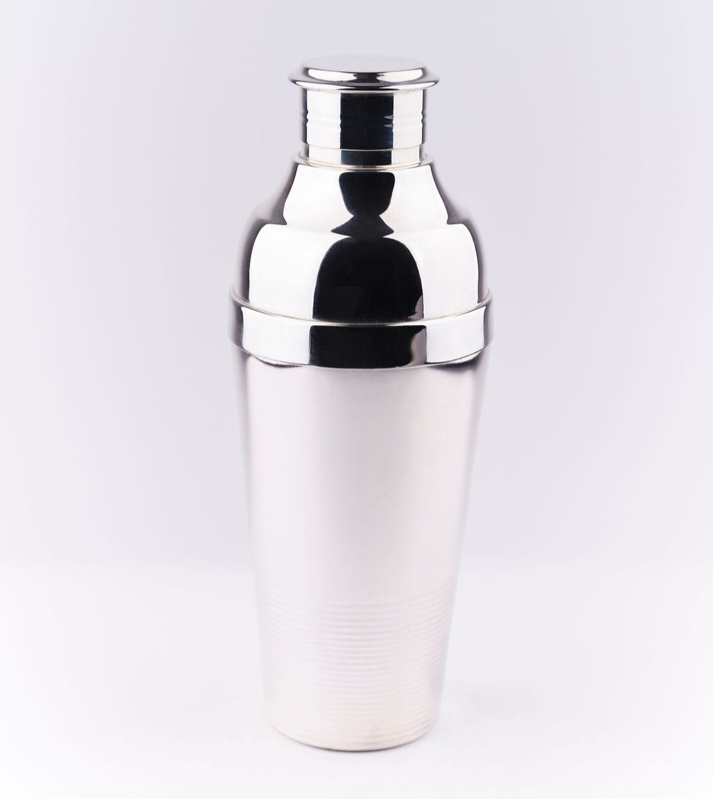 Large Christofle silver plated cocktail shaker
