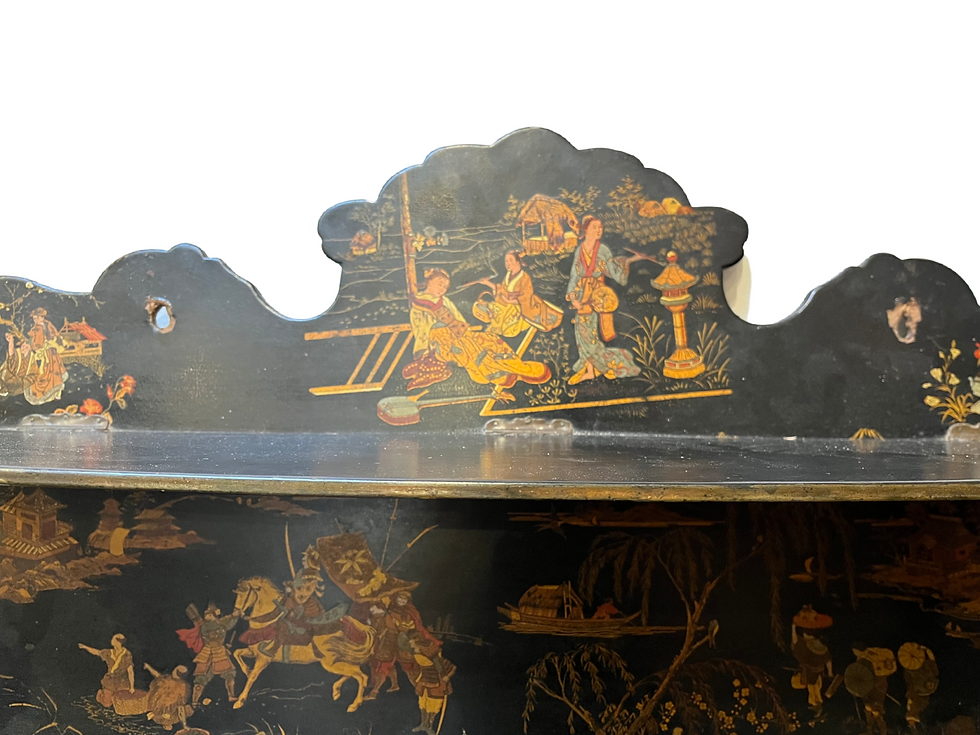 Thumbnail: Chinoiserie shelf unit