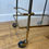 Thumbnail: French mid-century gilt brass drinks trolley