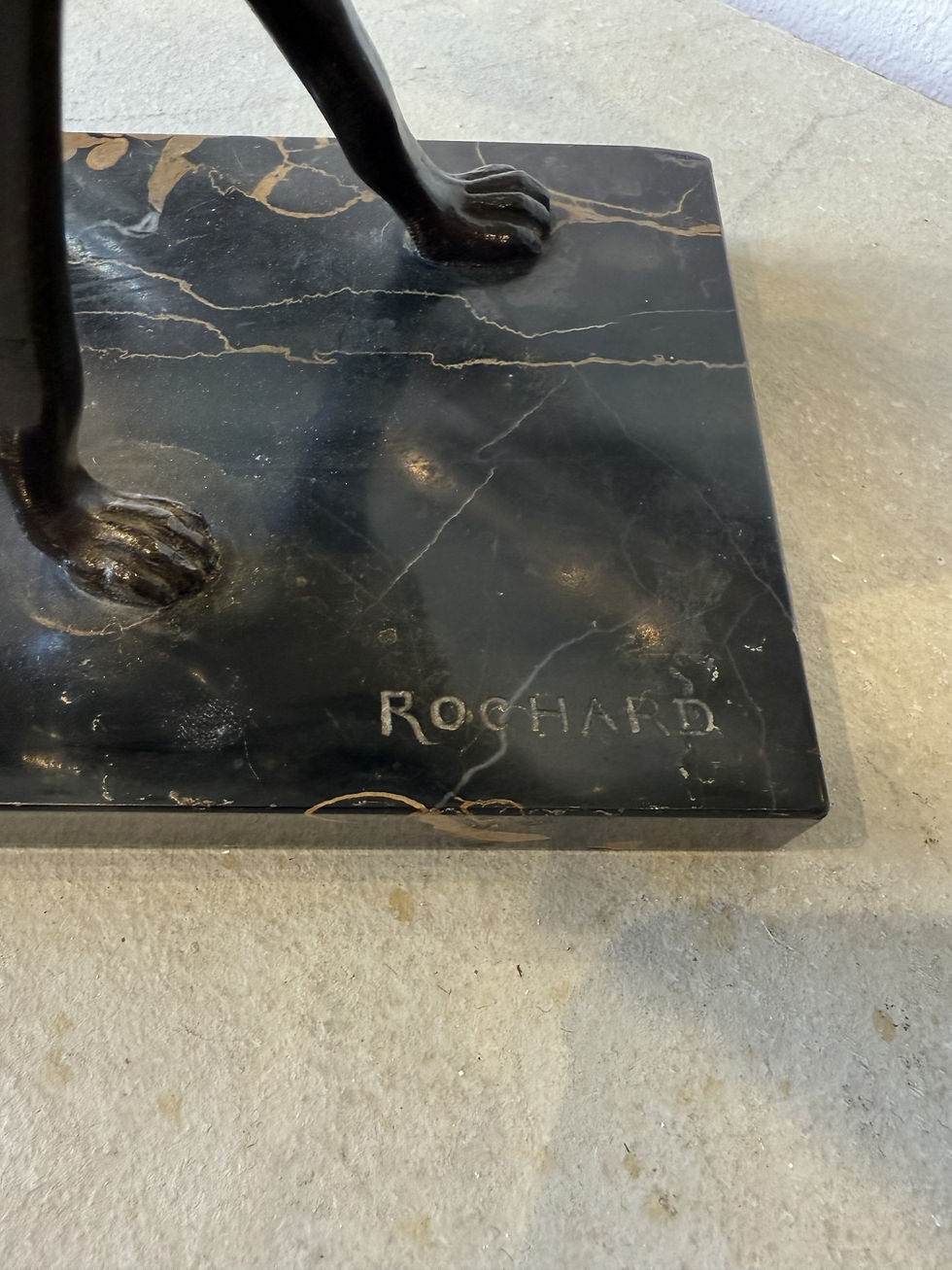 Thumbnail: 1930's Bronze dog