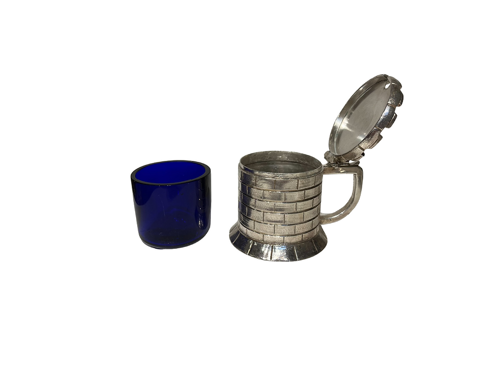 Thumbnail: Victorian castle condiment set