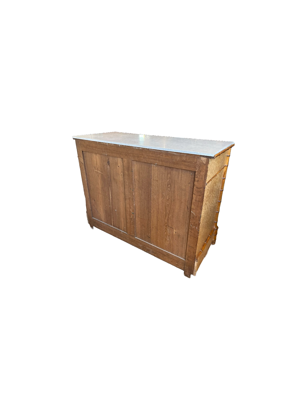 Thumbnail: Antique faux bamboo chest of drawers / commode