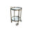 Thumbnail: Mid-century gilt brass drinks trolley