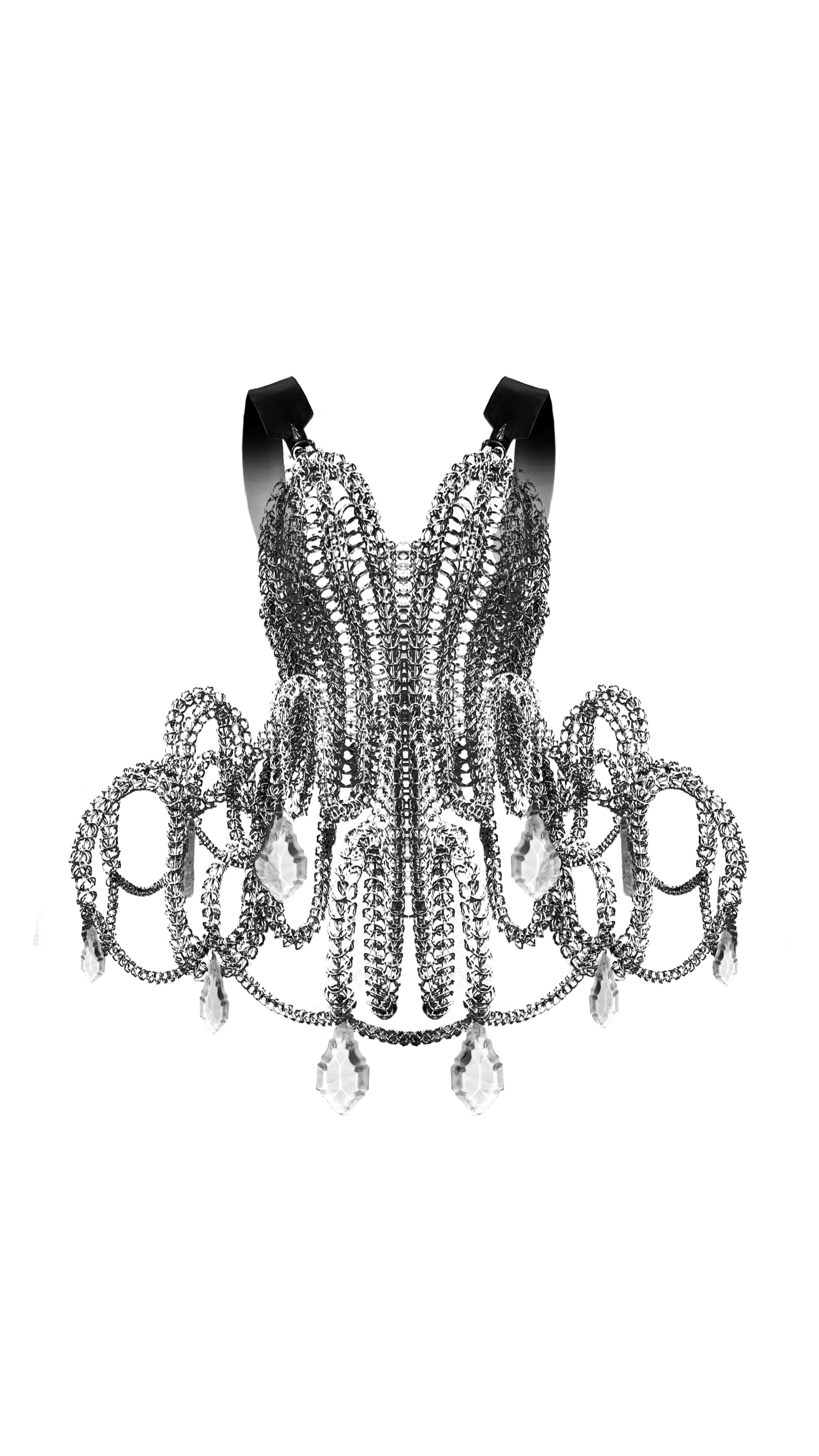 CHANDELIER . Bustier