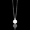 Thumbnail: White Pearl Solitaire Pendant