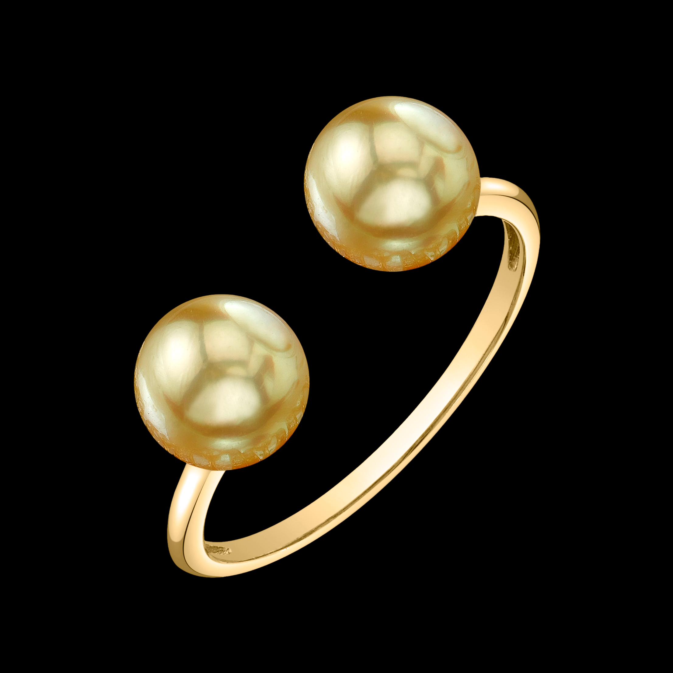Hypnotic Sunshine Pearl Ring