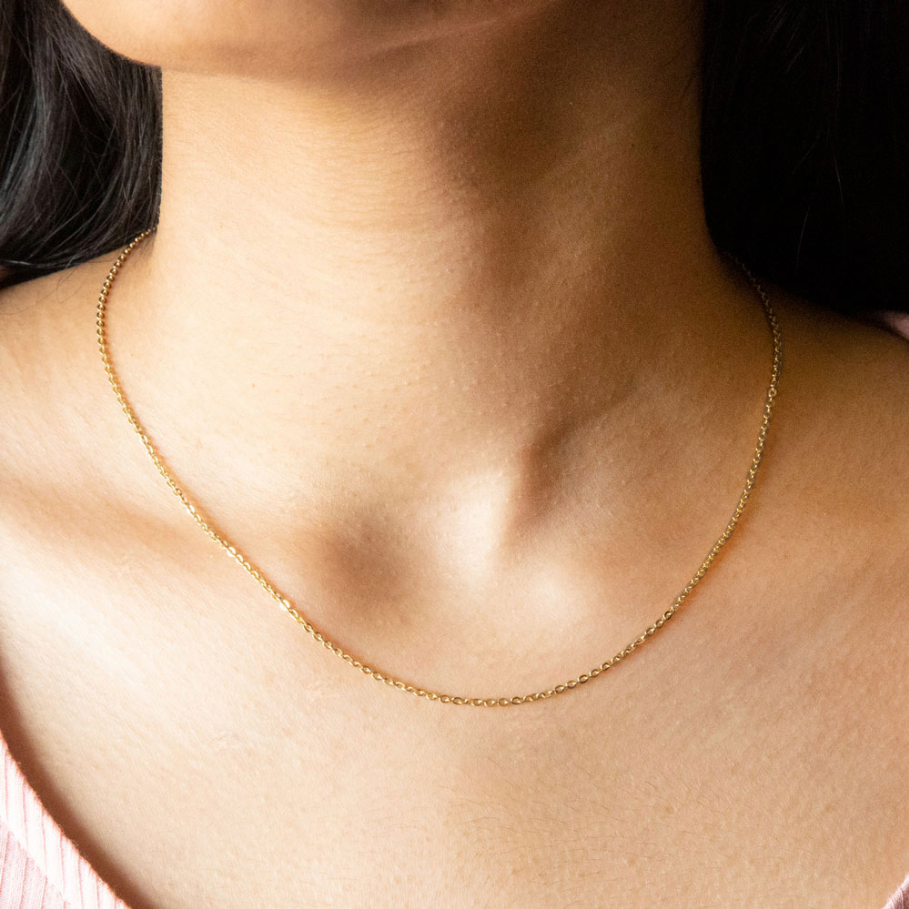 Thumbnail: Classic Chain (9k/14k/18k Gold)