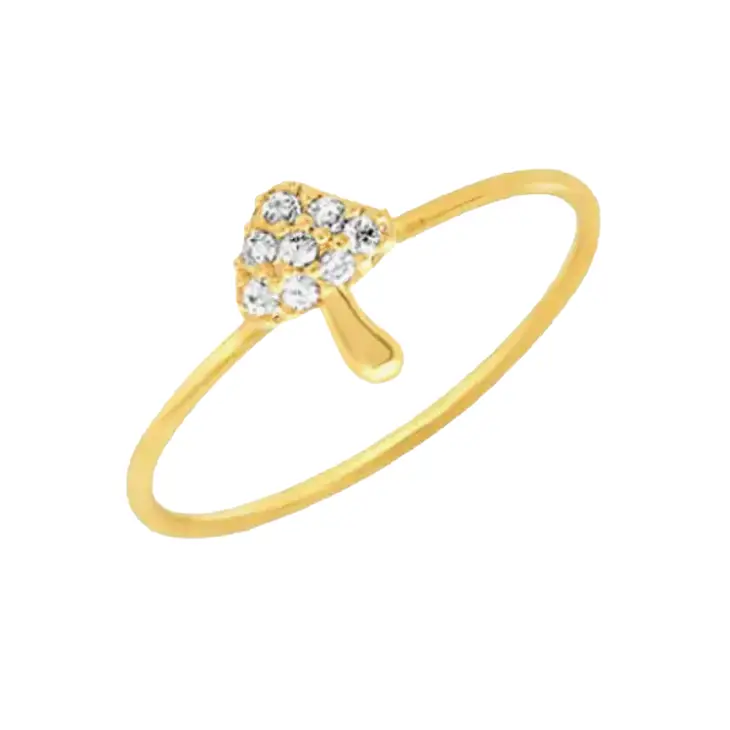 Sparkle Mushroom Gold Ring s7.webp