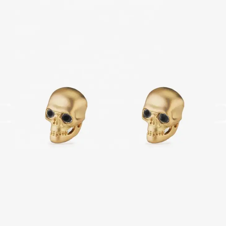 Lazy Bones Gold Studs