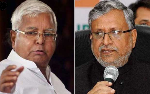 लालू ने पुत्रमोह में सरकार गंवाई, अब महागठबंधन को ले डूबेंगे: सुशील मोदी