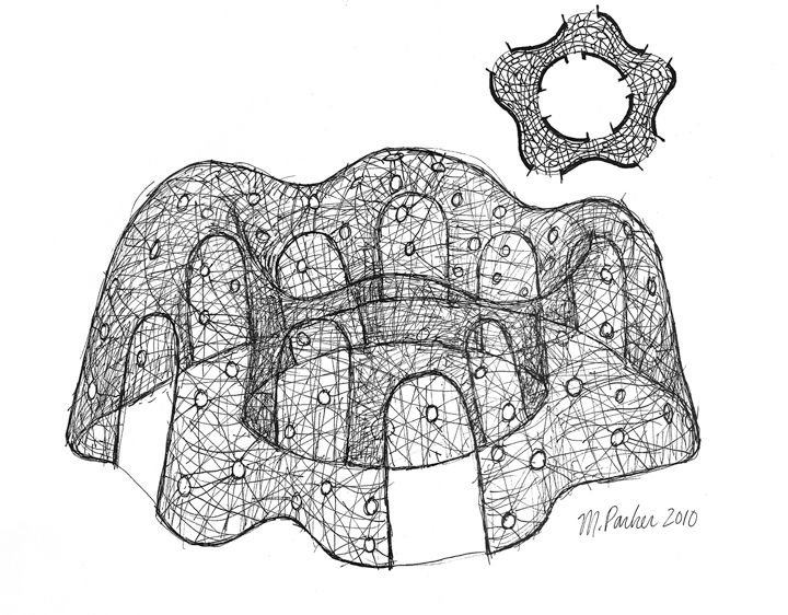 Sketch for the installation