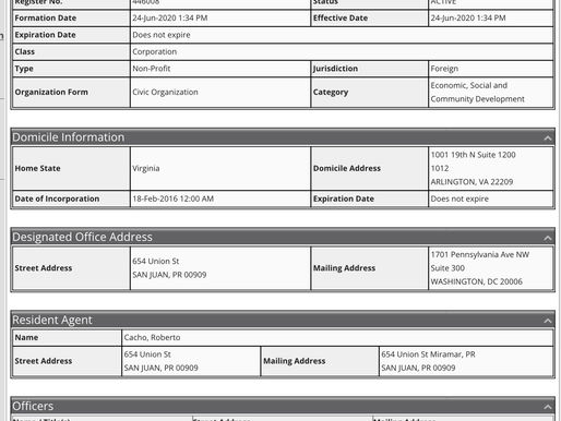 Corporación de Federico Stubbe entre donantes a campaña Pierluisi mediante esquema ilegal