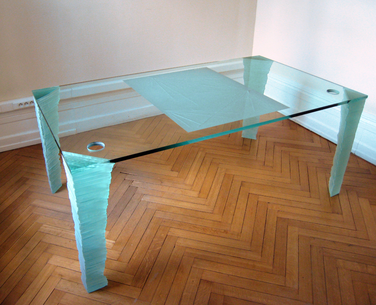 Meuble en verre | sur mesure