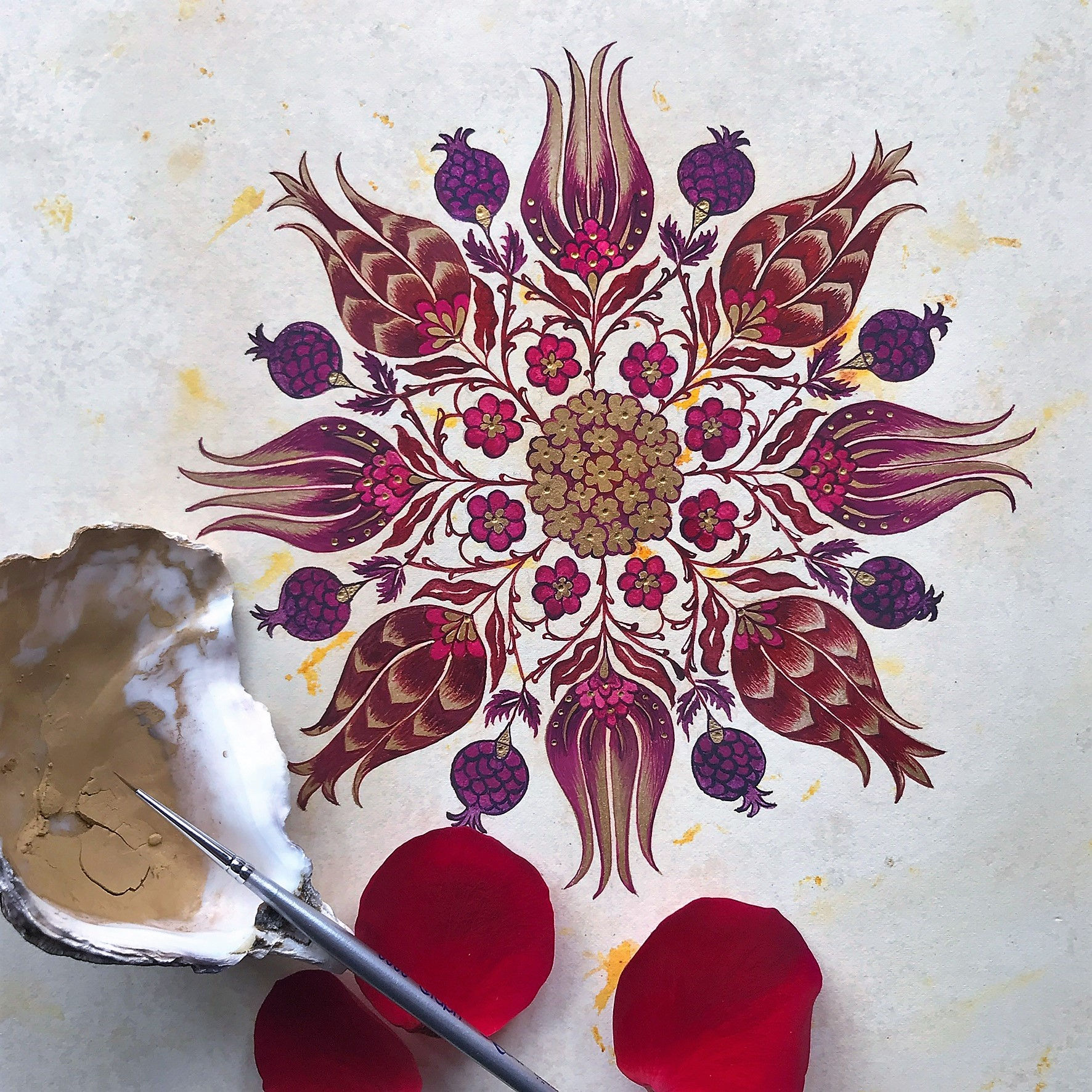 The Art of Islamic Floral Illumination