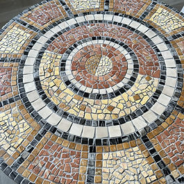 Marble to Mosaic: Roman-Style Tabletop