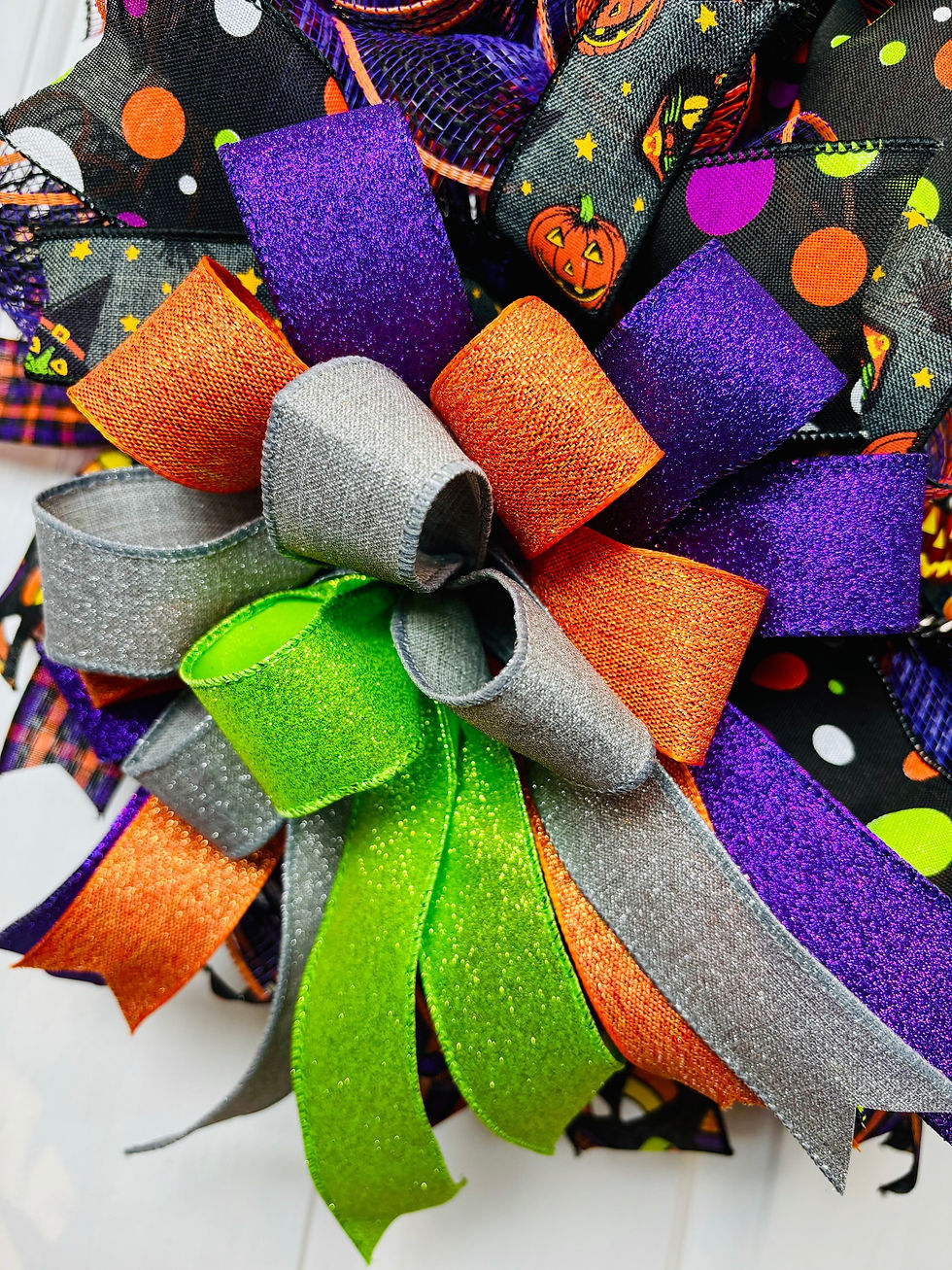 Thumbnail: Halloween Welcome wreath fall wreath spooky wreath