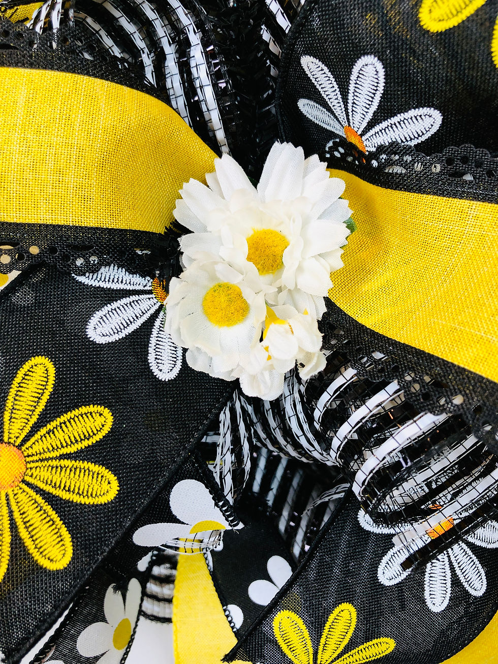 Thumbnail: Sweet summer daisy wreath 
