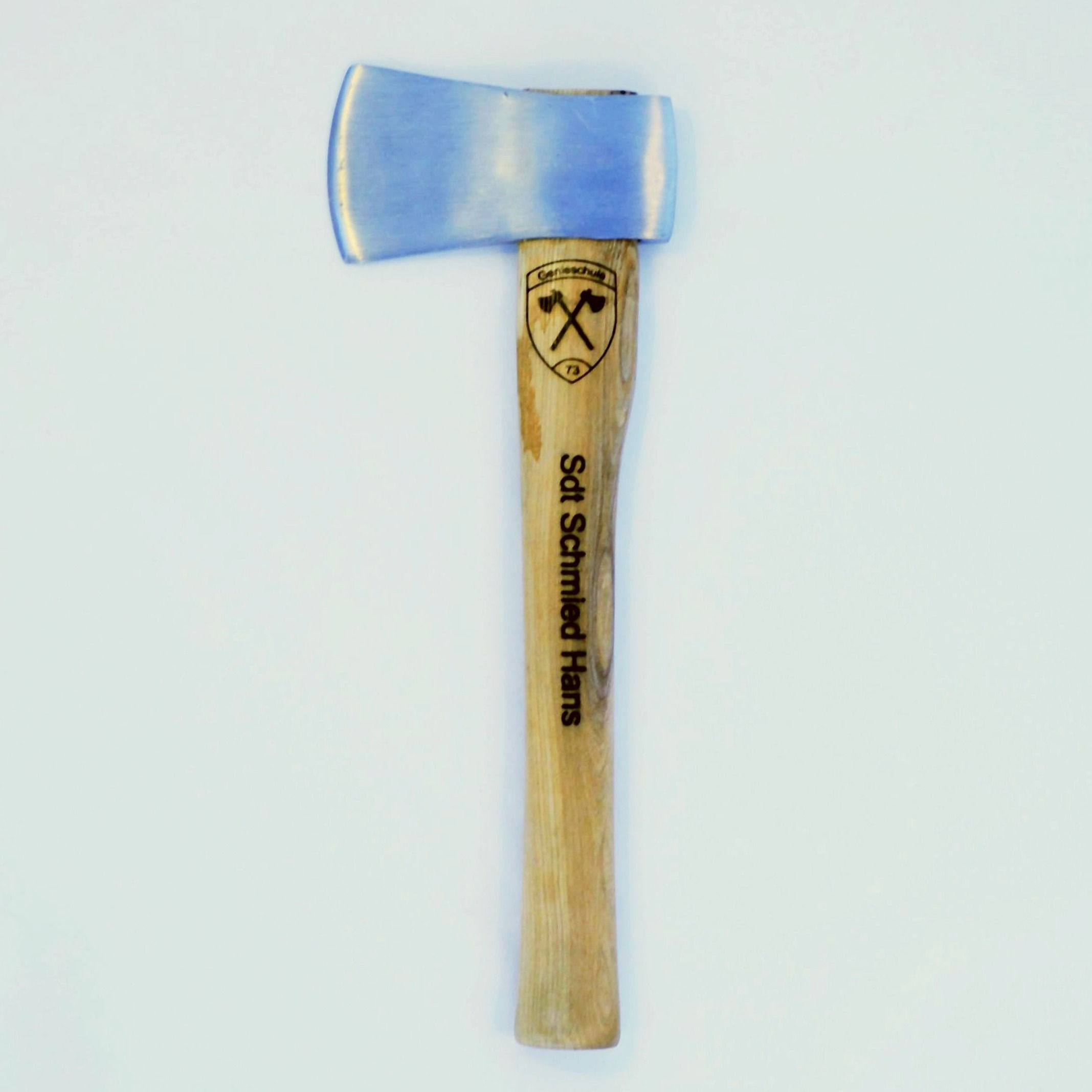 Schanzknochen mit Abzeichen und Namen