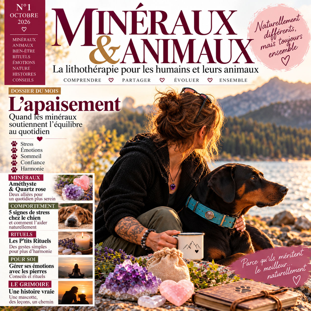 Minéraux & Animaux - N°1 Octobre 2026