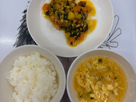 鶏肉と大豆の煮物☆彡