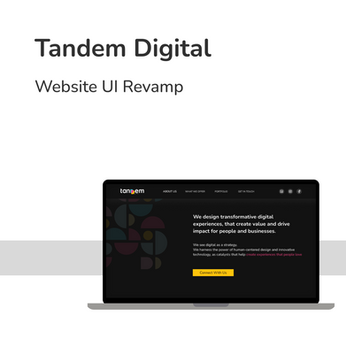 Tandem Digital Website