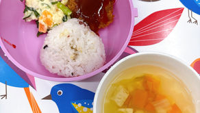 くまさん弁当☆彡大人気メンチカツ💛