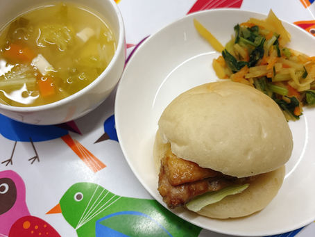 照焼きチキンバーガー☆彡