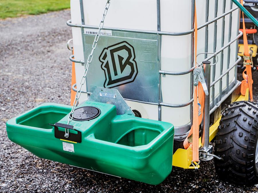 Thumbnail: Drinking watering trough 55L for IB trailers 91.1000 / 86.5000     Code: 91.1020