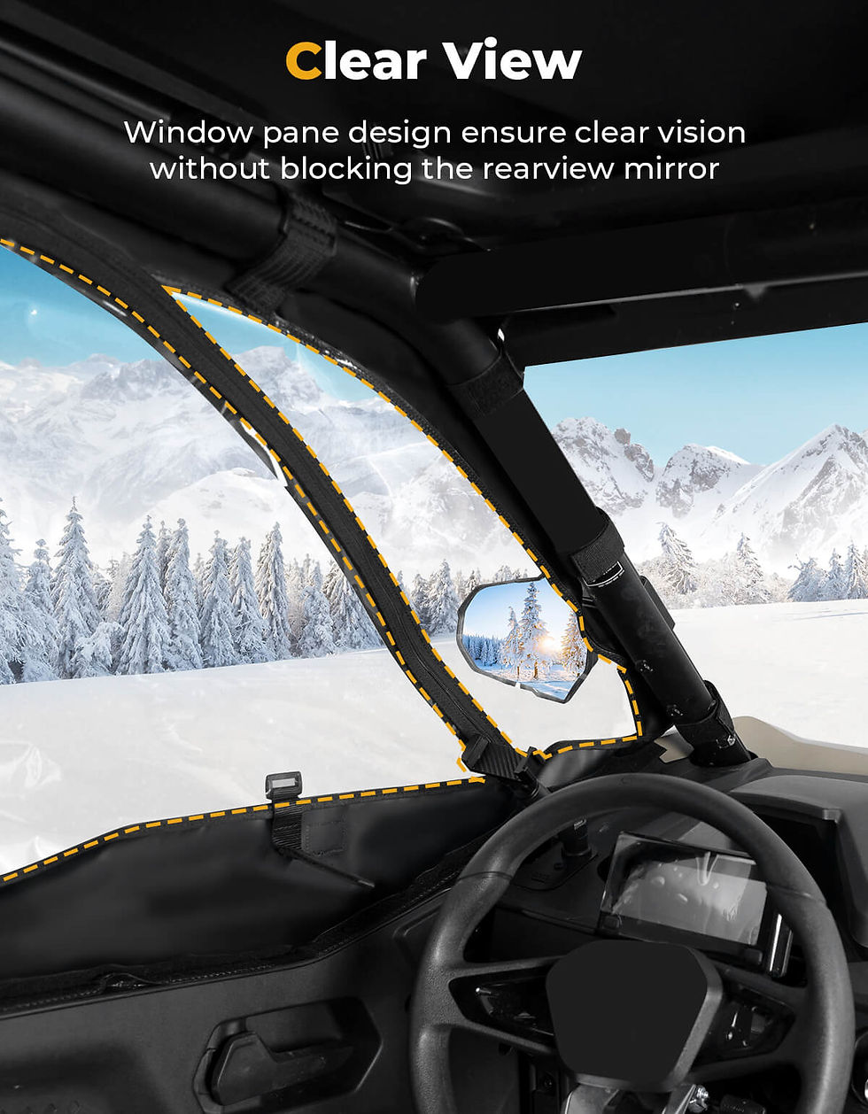 Thumbnail: Soft Cab Enclosures for CFMOTO ZForce 950 SPORT 4 2024+