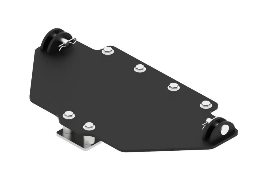 Mid-mount adapter AODES Pathcross 650 / 850 / 1000 Code: 03.12800