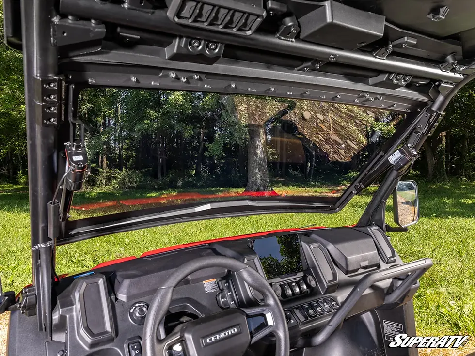 Thumbnail: CFMOTO U10 Pro MaxDrive Power Flip Windshield