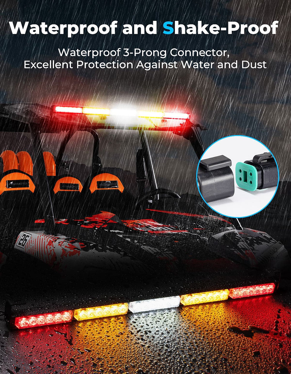 Thumbnail: 30 inch UTV Chase Light Bar for Can-Am | Polaris | CFmoto | Kawasaki