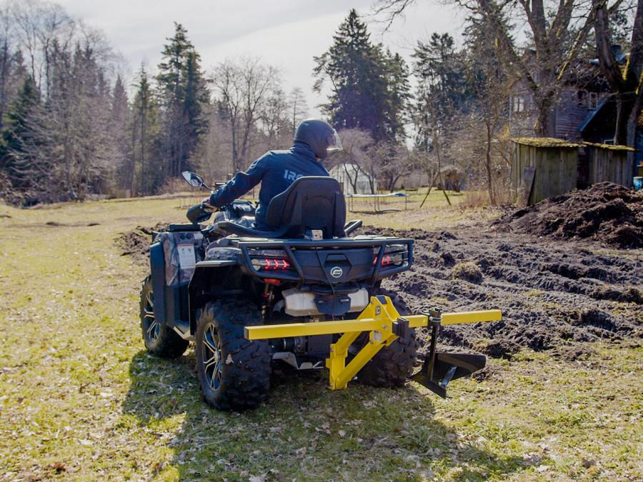 Thumbnail: Plough Single bottom plow (Receiver Mount System) Code: 84.22000