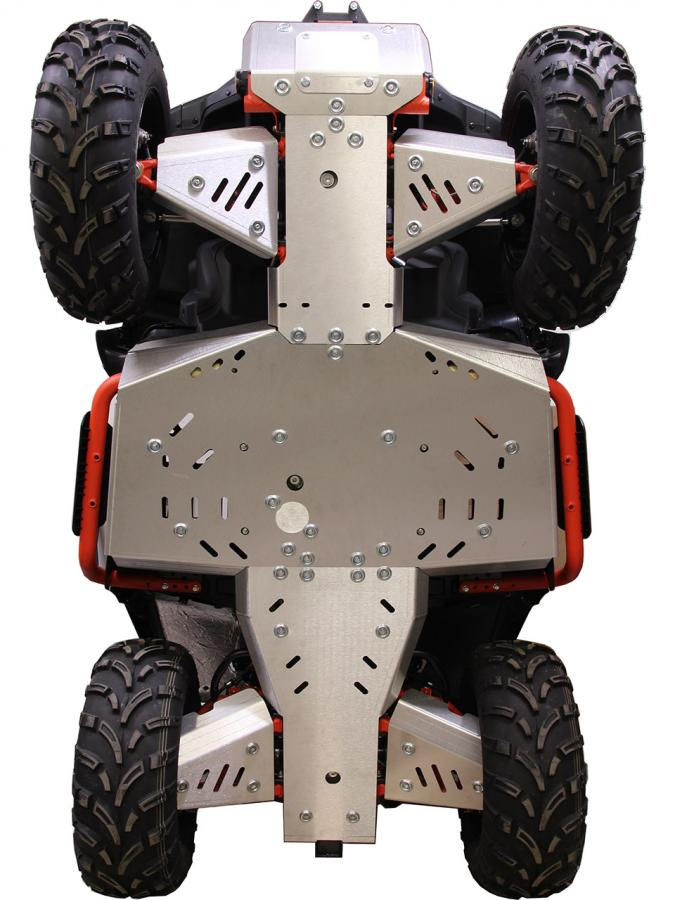 Skid plate full set (aluminium) Segway Snarler AT6 L Code: 02.27500