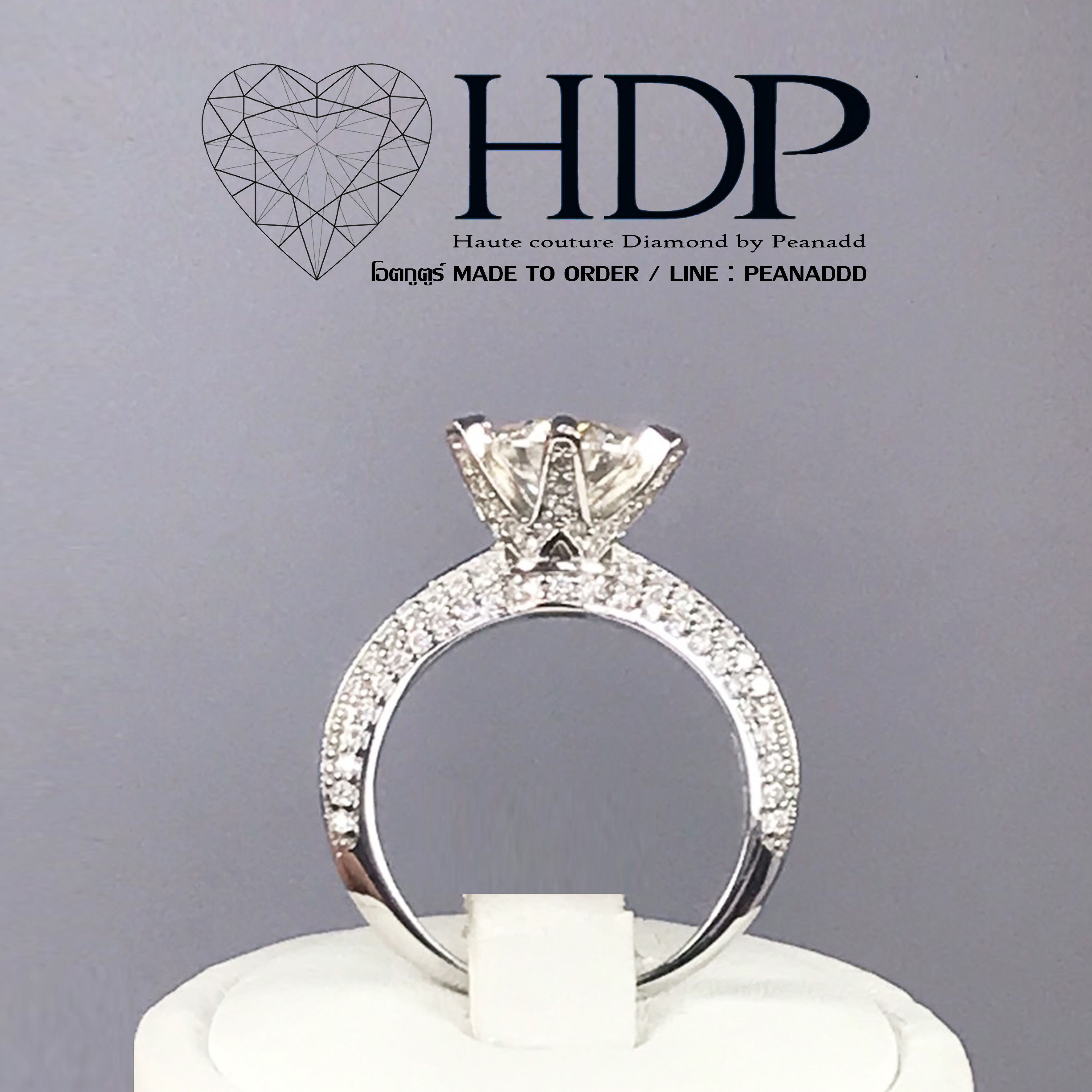 Pave Setting inspired by Tiffany