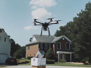 Drone Deliveries Should Today's Courier Be Concerned About the Development