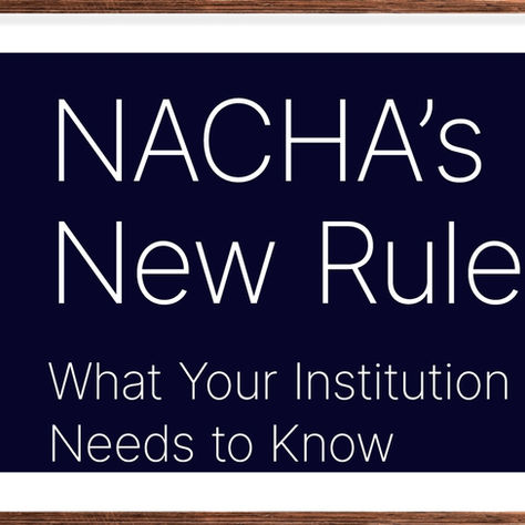 NACHA Rule changes to prepare for in 2026