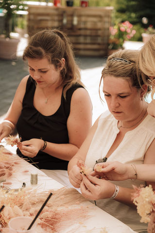 JGA - Junggesellenabschied mit Blumenkranz Workshop