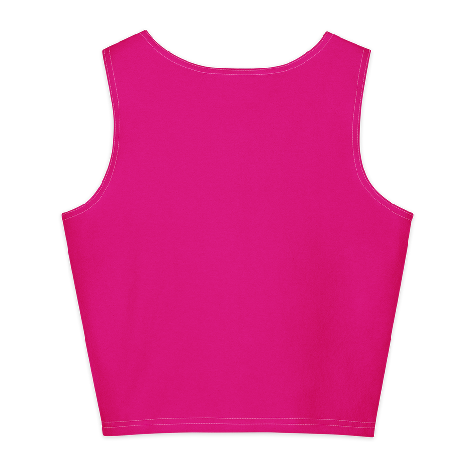 Miniature : Cotton Crop Top (Violet/Red)
