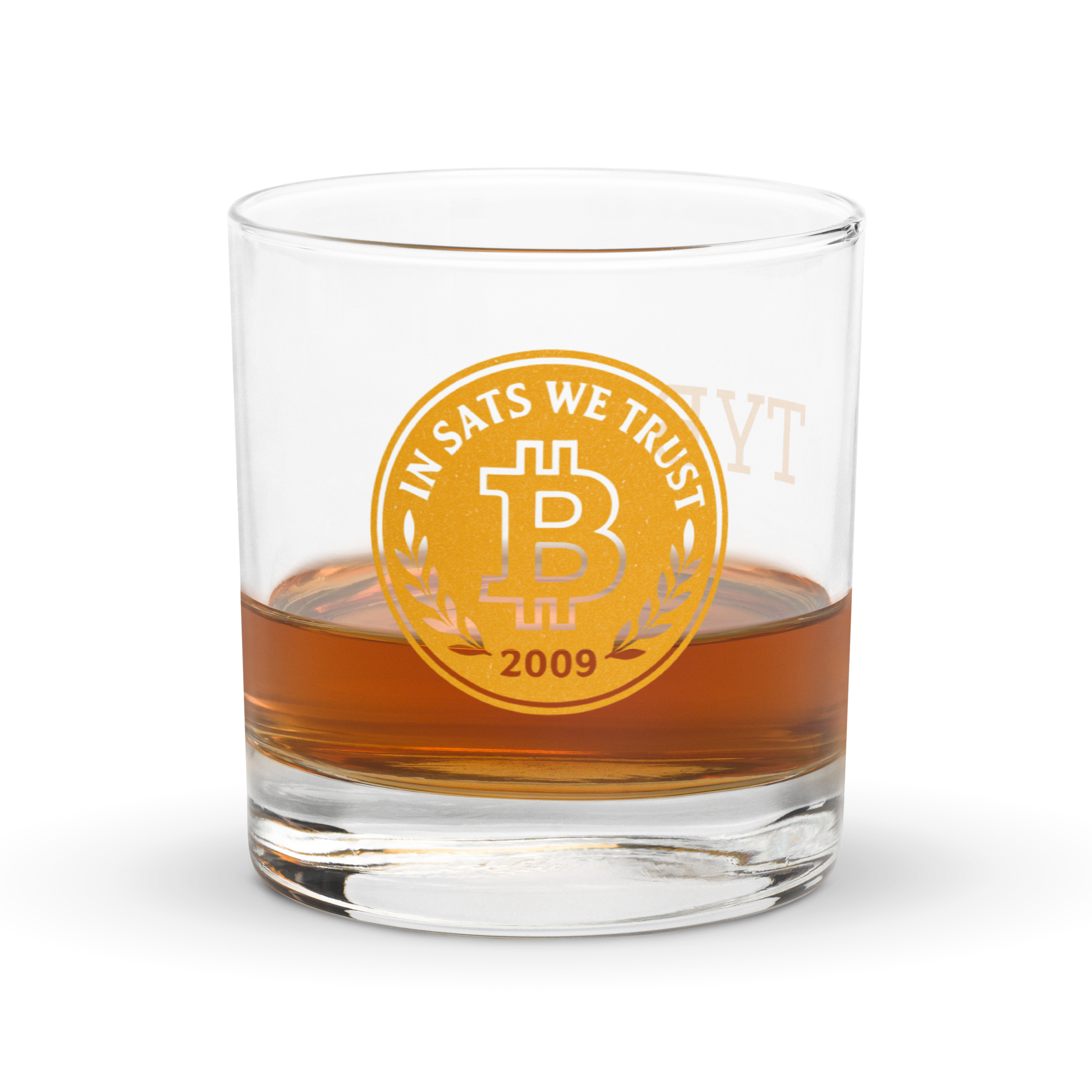 In Sats We Trust - Rocks glass