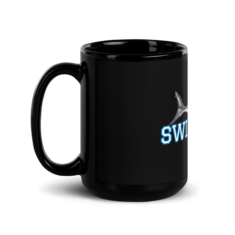 Miniatura: TYB Swim Team - Black Glossy Mug