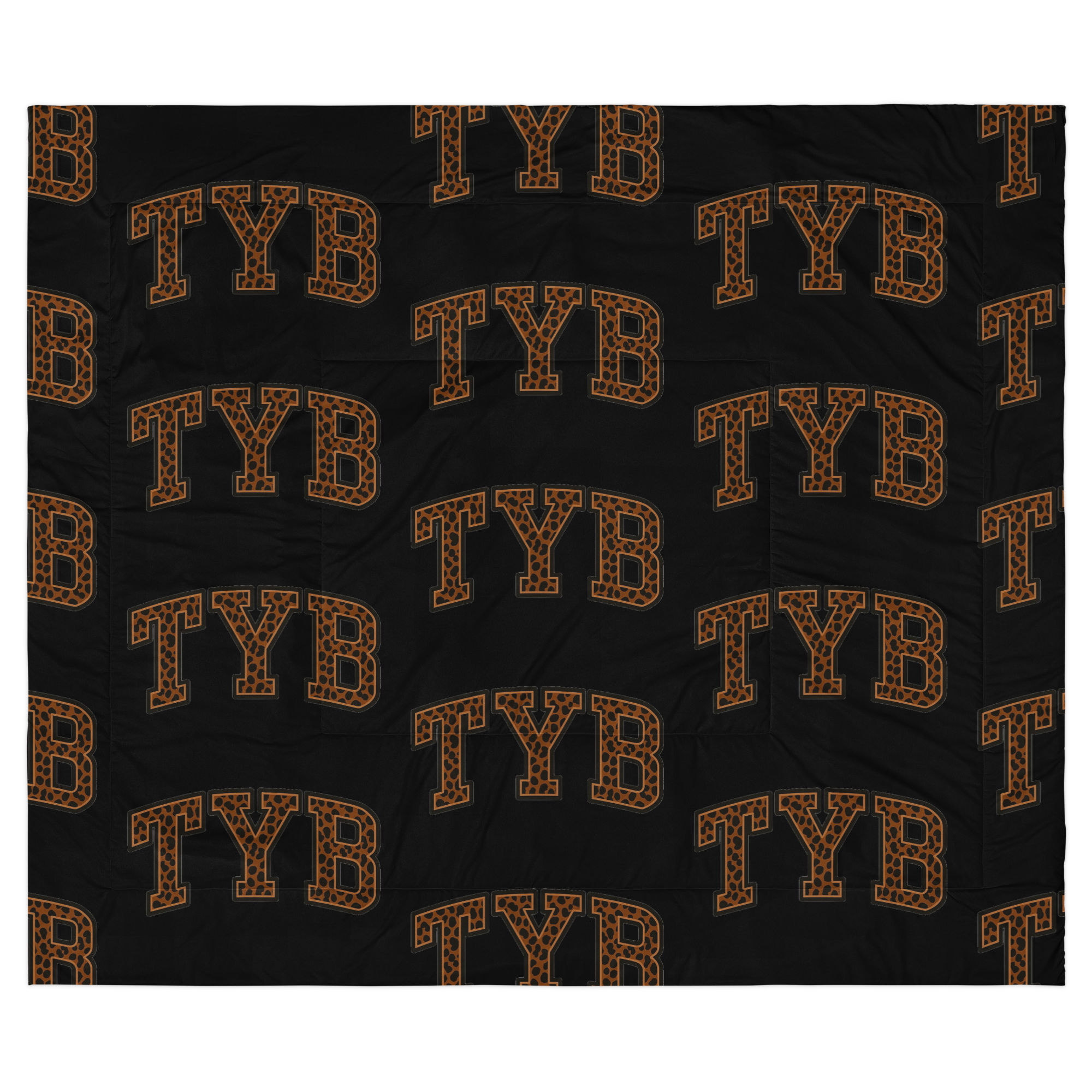 Comforter (Black/Cheetah)