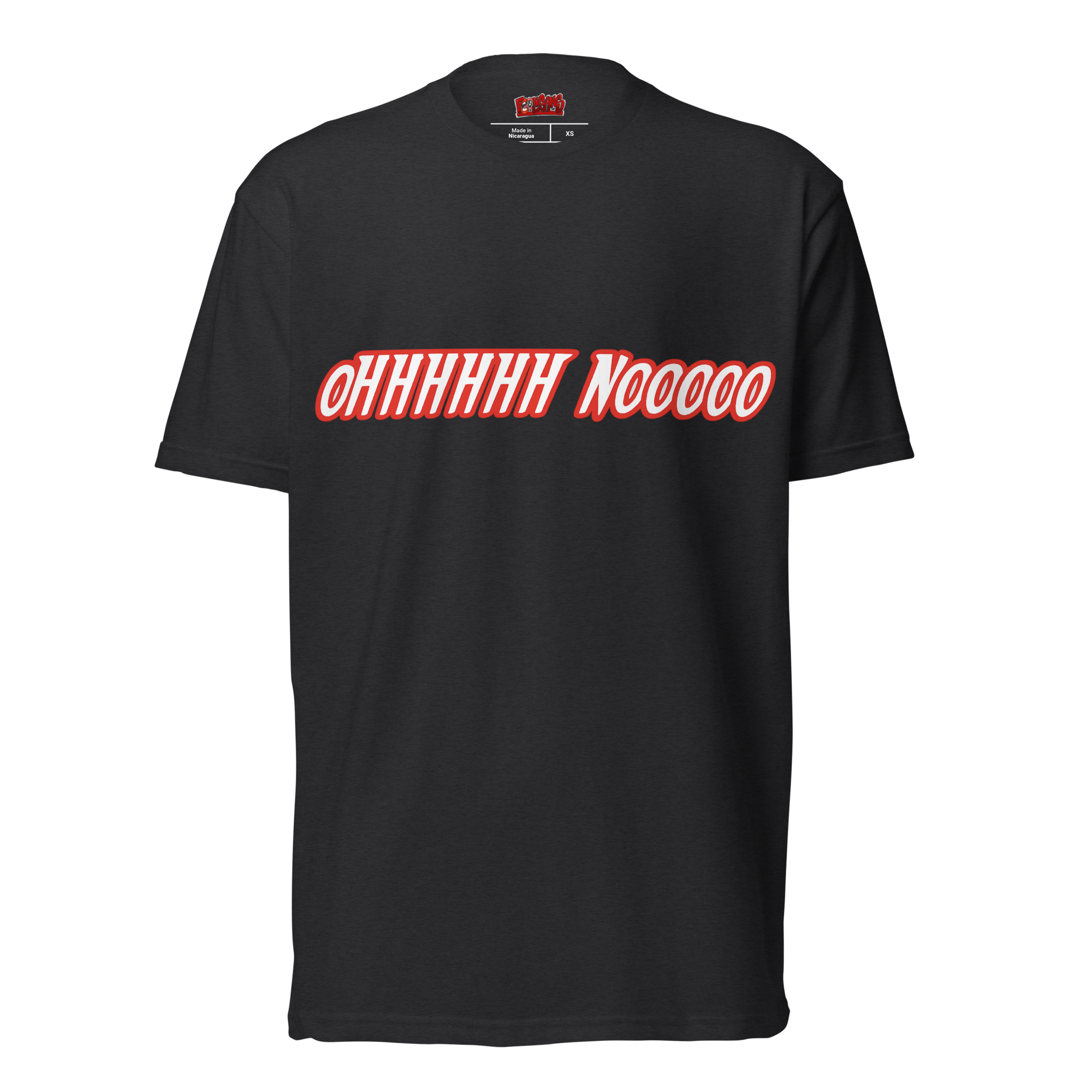 Ohhh Nooooo Unisex T-Shirt (white/red)